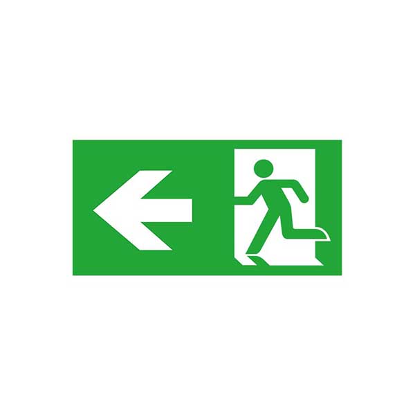 Old Left & Right Legend for the Spectrum 2.5W LED Emergency Exit Blade